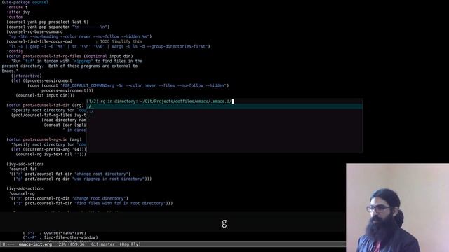 Emacs: fuzzy find files (fzf, ripgrep, Ivy+Counsel) смотреть онлайн