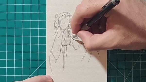 Drawing and painting Suguru Geto from Jujutsu Kaisen