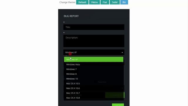 Formoid: Bug Report Demo смотреть онлайн