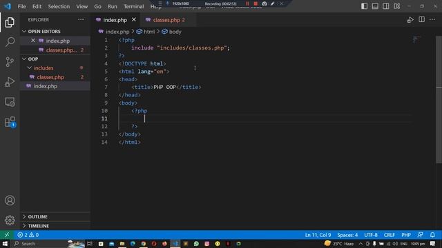 09 - OOP Tutorial Series with PHP (Query a Database Using OOP PHP & PDO) смотреть онлайн