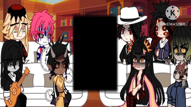 Uppermoons + Muzan reacts to Tanjiro kamado| Demon slayer | смотреть онлайн