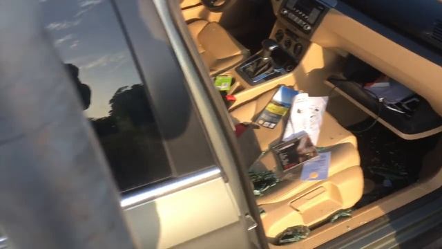 Разбили стекло автомобиля украли сканер США Калифорния смотреть онлайн
