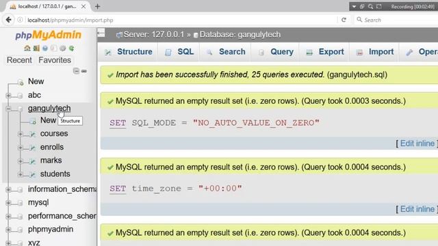MySQL Tutorial - 6 - Import & Export SQL File | Hindi смотреть онлайн