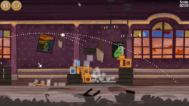Angry Birds Seasons Haunted Hogs 1-12 Walkthrough 3-Star Highscore Haunted Hogs 1-12 смотреть онлайн