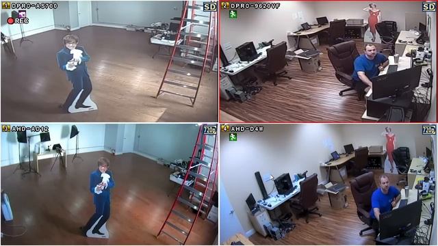 HD CCTV Camera (720p AHD) vs SD CCTV Camera (960H) Video Surveillance смотреть онлайн