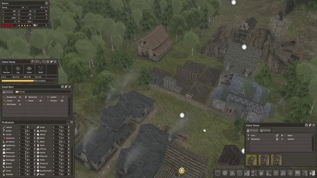 Banished Colonial Charter - Проблема населения, пустые дома, много еды #11