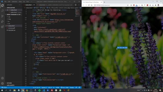 Bootstrap Background Image - Tutorial on the latest Bootstrap 5 смотреть онлайн