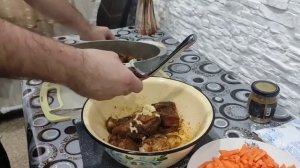 Домашняя утка, запеченая кусочками в утятнице!