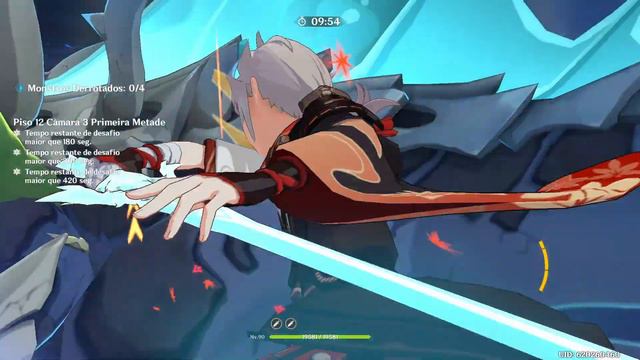 Abismo 3.7 Ei Raiden Shogun & Jean Gunnhildr | Genshin Impact смотреть онлайн