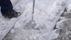 Ледоруб металлический сварной для уборки снега и льда 1,2 м