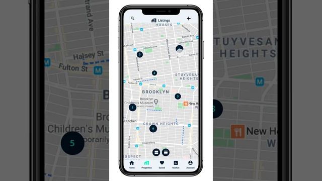 Real Estate App UI Design смотреть онлайн