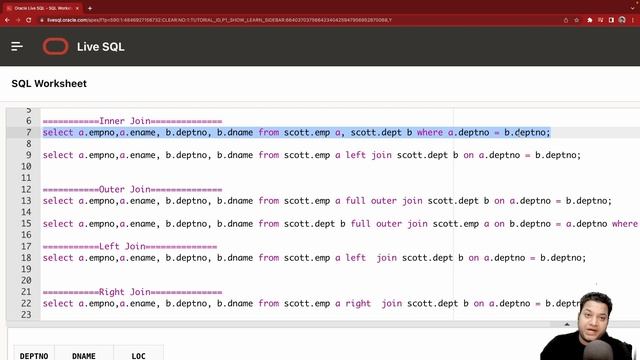 19 Introduction to Type of Join in SQL смотреть онлайн