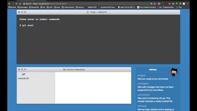 Git Status | check working directory status | Code Incubator | Git Commands Tutorial for Beginners смотреть онлайн