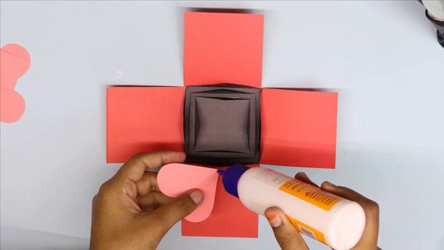 How to make Explosion box / DIY Valentine's Day Explosion Box /Explosion Box Tutorial смотреть онлайн