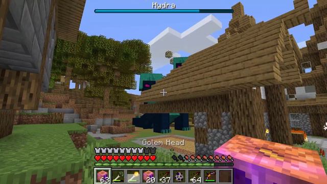 Minecraft EVIL GOLEM MOBS FIGHT MUTANT CREATURES MOD !! DON'T FALL ASLEEP !! Minecraft Mods смотреть онлайн