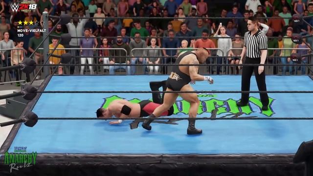 WWE2K18 GAMEPLAY: Lance Storm VS. Taz w./Paul E. Dangerously [incl. Mods] смотреть онлайн