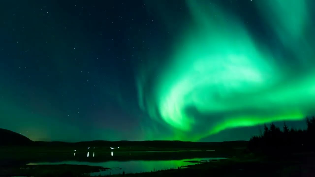 Северное сияние для глубокого сна. Uncover the Secrets of a Deep Sleep with ASMR Northern Lights смотреть онлайн