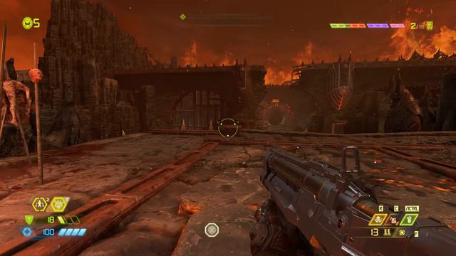 Прохождение DOOM Eternal — Часть 2: МЯСО И КРОВИЩА НА ЗЕМЛЕ смотреть онлайн