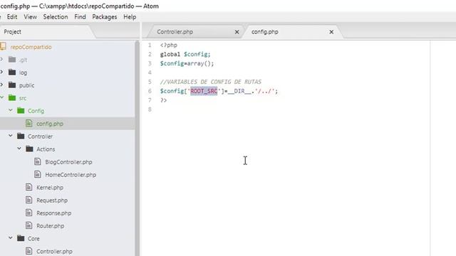 Blog desde 0 sin WordPress - 12 - Config смотреть онлайн