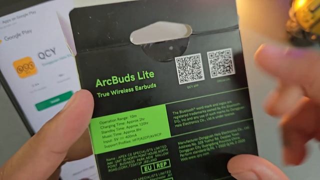 QCY ArcBuds Lite Bluetooth 5.3 Wireless Earbuds - Unboxing at Unang Test смотреть онлайн