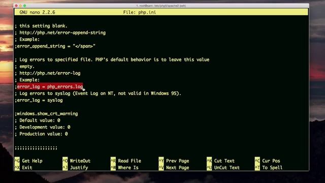 error_log php ini directive in custom.ini was just fine смотреть онлайн
