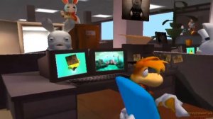 Rayman Raving Rabbids 2 - All Minigames (4 Player)