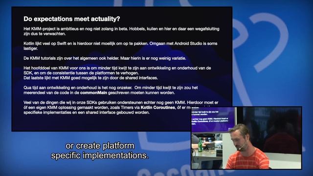 Kotlin Multiplatform Mobile @ FM, by Frans van Grunsven (English subtitles) смотреть онлайн