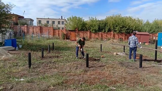 Начало строительства дом из сип панелей г. Новомосковск. смотреть онлайн