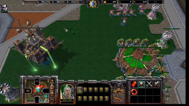 Warcraft 3 reforged beta! FOOTMEN FRENZY- Brewmaster смотреть онлайн