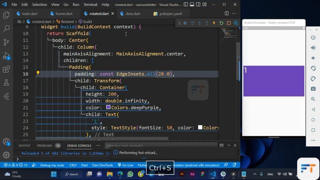 Rotated / Flip Container / Card in | Flutter | Deeply Explained смотреть онлайн