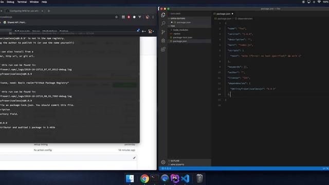 09 Install dependencies from GitHub package registry смотреть онлайн