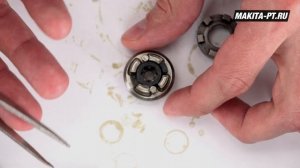 Makita DDF485 Блокировка шпинделя на шуруповёрте. Устройство редуктора от Макита