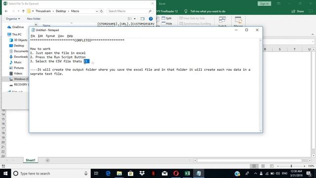 Excel VBA/Macro Saving Each row in Txt file смотреть онлайн