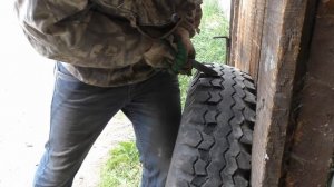 ШИНЫ ОТ УАЗА  нарезал протектор для грязи-бездорожья#