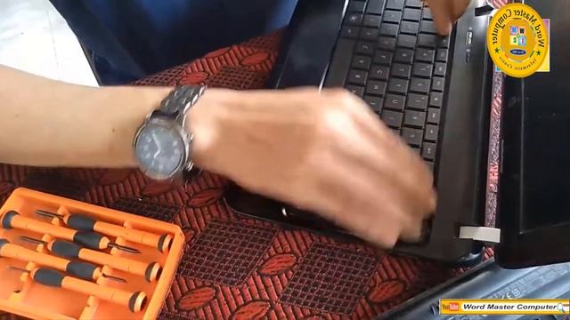 How To Change The Keyboard Of Hp  Mini  1104 Netbook ( Hindi & Urdu ) Word Master Computer Hyder