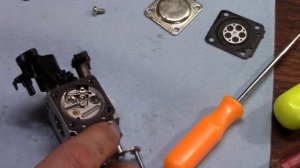 Husqvarna 445 carb cleaning and chain sharpening
