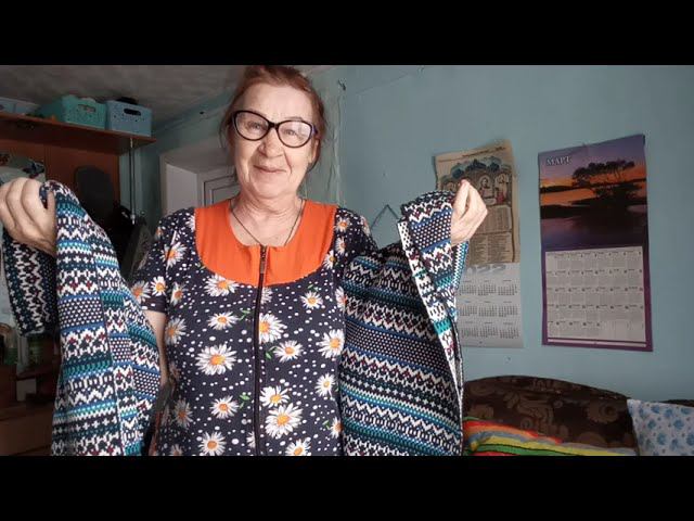 22.03.2022 Шьем жилетку из двух шарфов.  Живем в Сибири..между городом и деревней