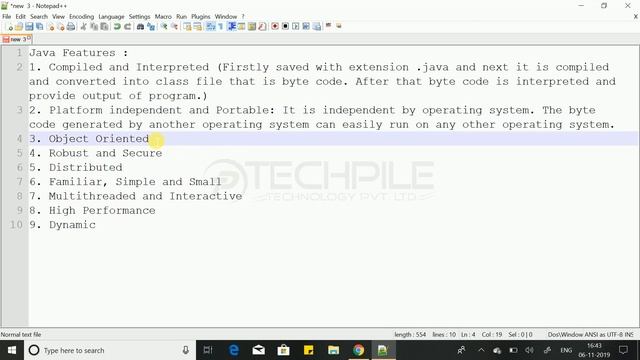 Features of Java in hindi | Features of java programming in hindi | Java features | Techpile смотреть онлайн