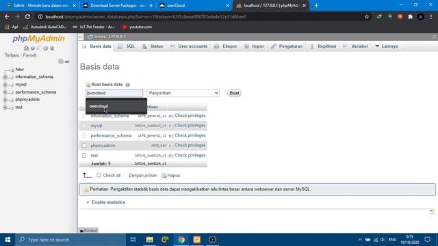 Konfigurasi OwnCloud di Windows 10 2020 menggunakan XAMPP | How to config OwnCloud on windows 10 смотреть онлайн
