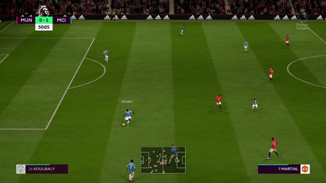 FIFA 20 ! Manchester United Vs Manchester City| ( Ft. Sancho, Koulibaly) |⚫ 2020/21 Update смотреть онлайн