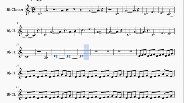 Clarinet Sheet Music: How to play Dragon Age Inquisition Theme by Trevor Morris смотреть онлайн
