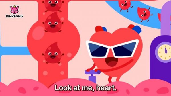 Heart - Thump Thump, Heart Beat | Body Parts Songs | Pinkfong Songs for Children