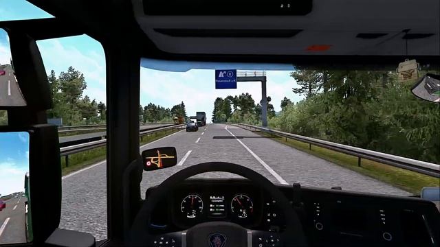ETS2 1.38 HeilbronnMap Scania G450 Osterburken - Kirchhausen смотреть онлайн