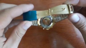 Обзор и настройка. Механические часы Winner Bussines скелетоны с автоподзаводом