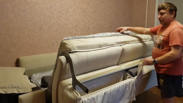 Приобрели удобный диван-кровать от ORMATEK