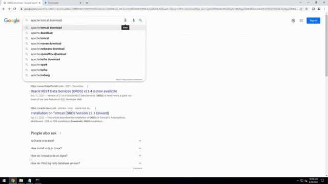 How to configure ORDS version 22 and Onwards on Windows смотреть онлайн