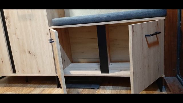 Прихожая в стиле LOFT Sardinia. Lazurit. Сделано в Сербии. смотреть онлайн