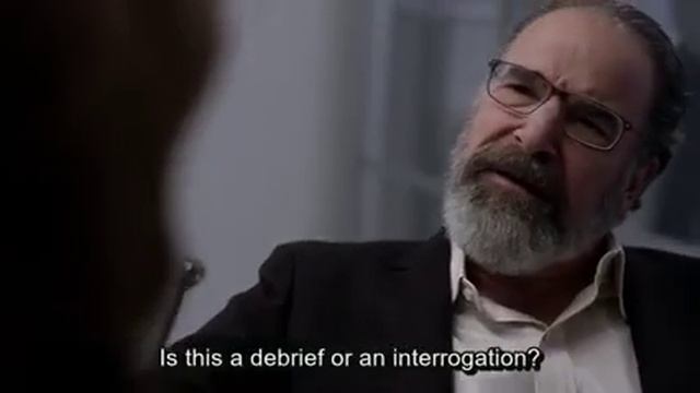 Homeland-Saul Berenson- Optics in the mirror! смотреть онлайн