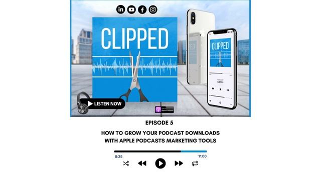 Episode 5 - How To Market Your Podcast with Apple Podcasts Tools смотреть онлайн
