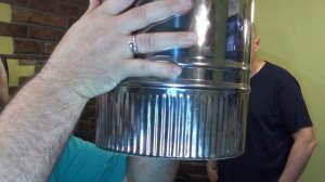 Дымоход из вермикулита. Супер тест!